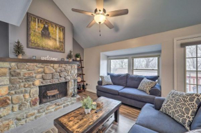 Cozy Beech Mountain Condo with Fireplace and Deck